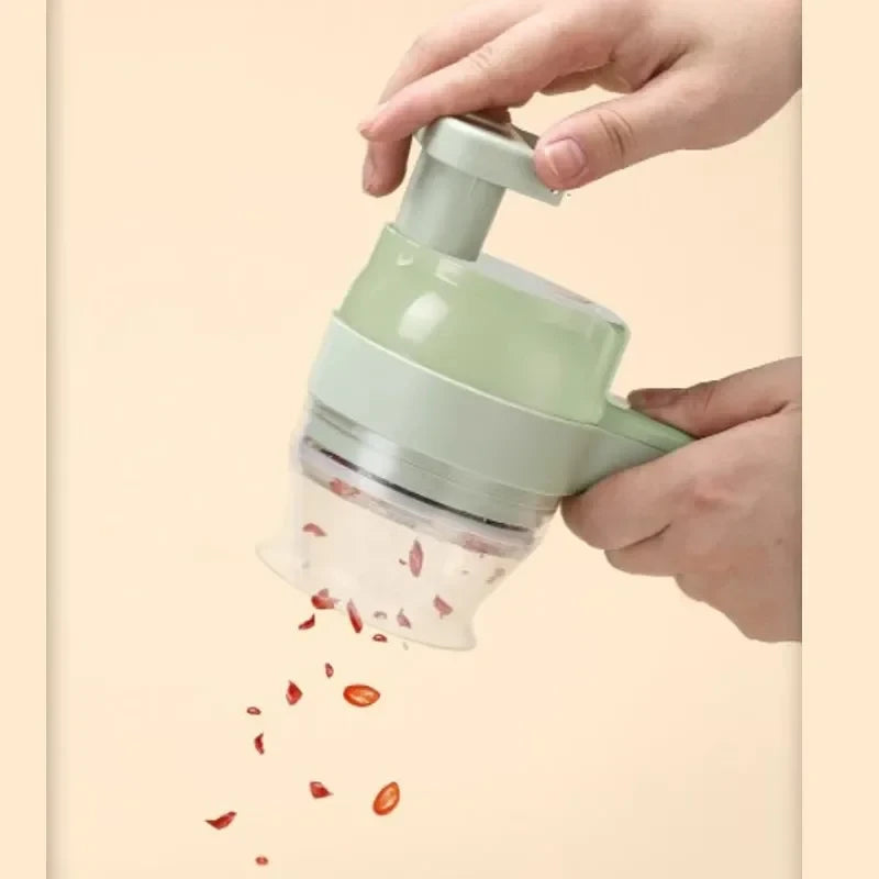 Electric garlic grinder