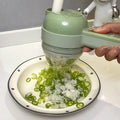 Electric garlic grinder