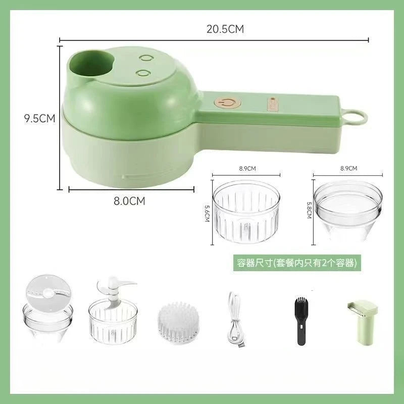 Electric garlic grinder